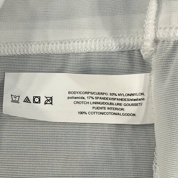 Bali Women's Size Large 7 Panty Hi Cut One Smooth U Stretch White New With Tags - Picture 6 of 10